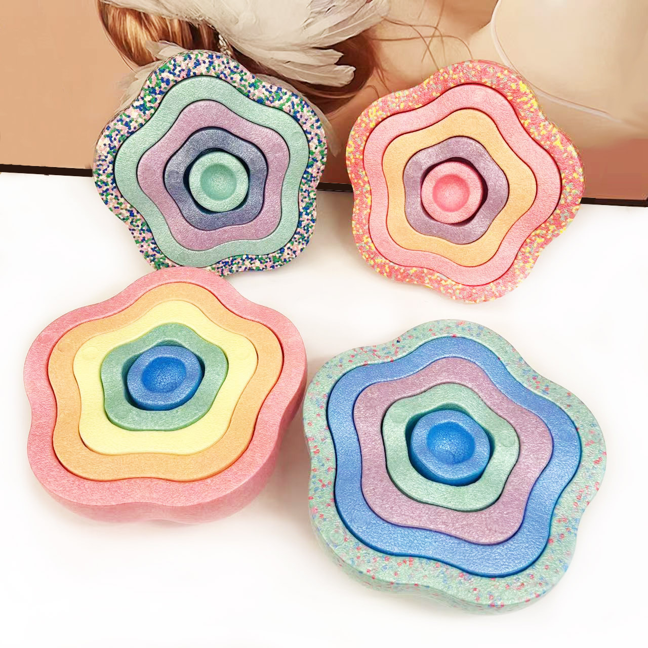 Party Games No Equipment - Foam Balance Stepping Stone Kids Sports