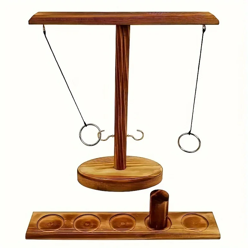 Party Games Indoor - Wooden Hook and Loop Ultimate Fighting