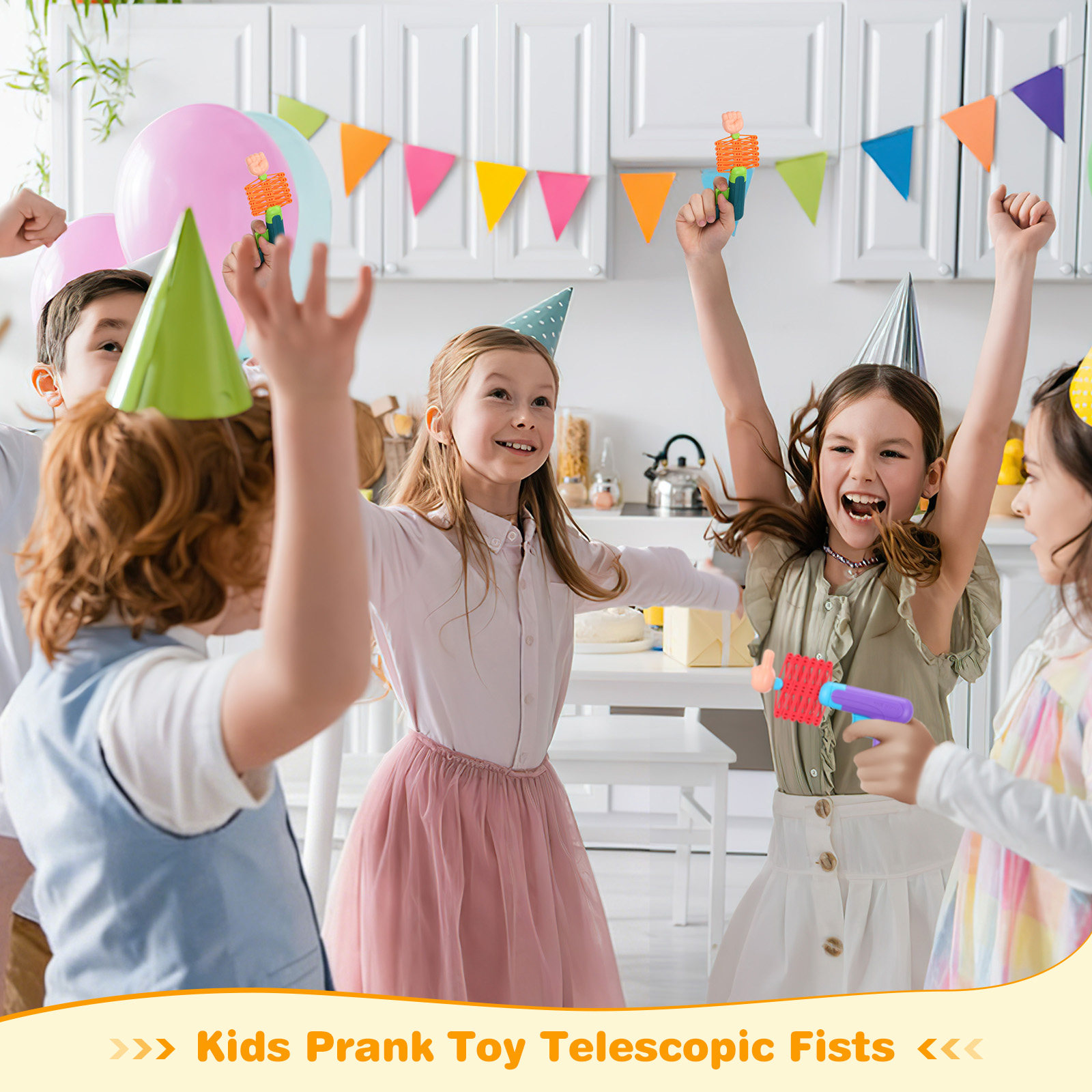 2Pcs Telescopic Spring Fists P - Party Games Indoor ulasan dan harga