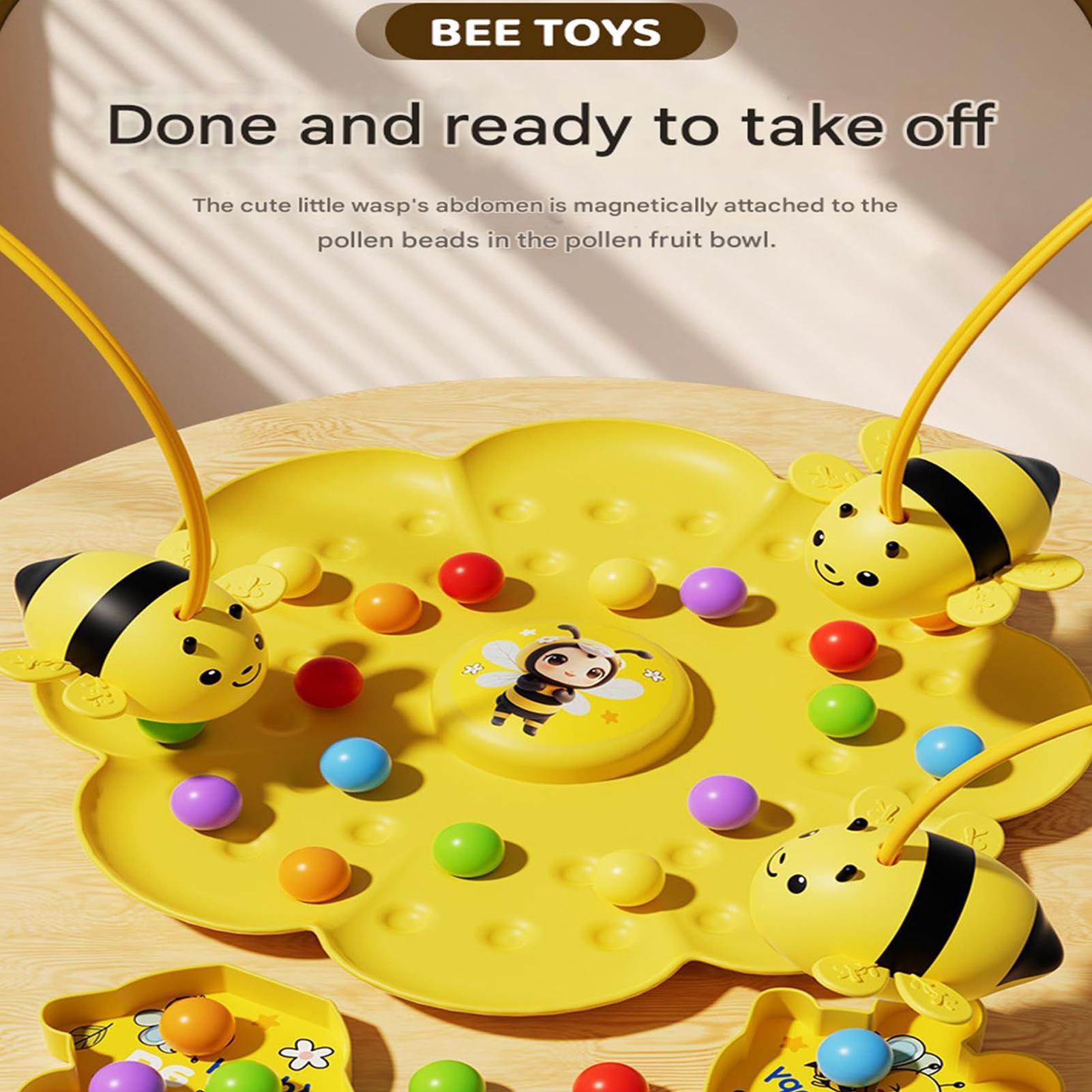 Educational Magnetic Bee Toy - - Party Games Kids Outdoor ulasan dan harga