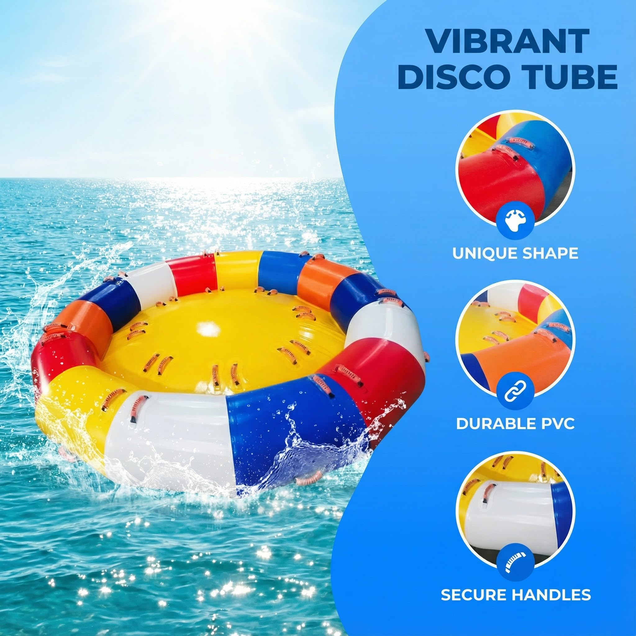 10FT Inflatable Disco Boat Spi - Party Games Group For Adults ulasan dan harga