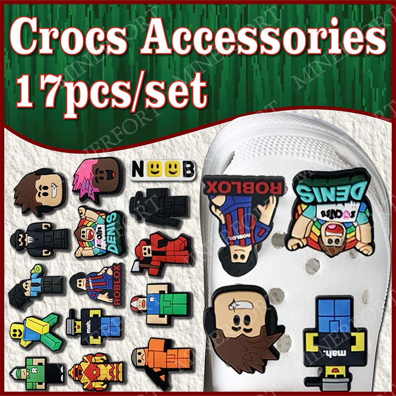 Robloxed Crocs Charms Cute Gam - Party Games Graduation Ideas ulasan dan harga