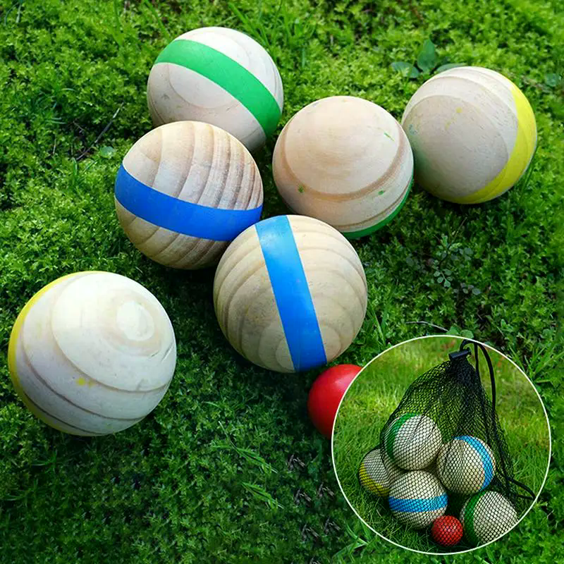 Durable Wooden Bocce Balls for - Bocce Ball Lawn ulasan dan harga
