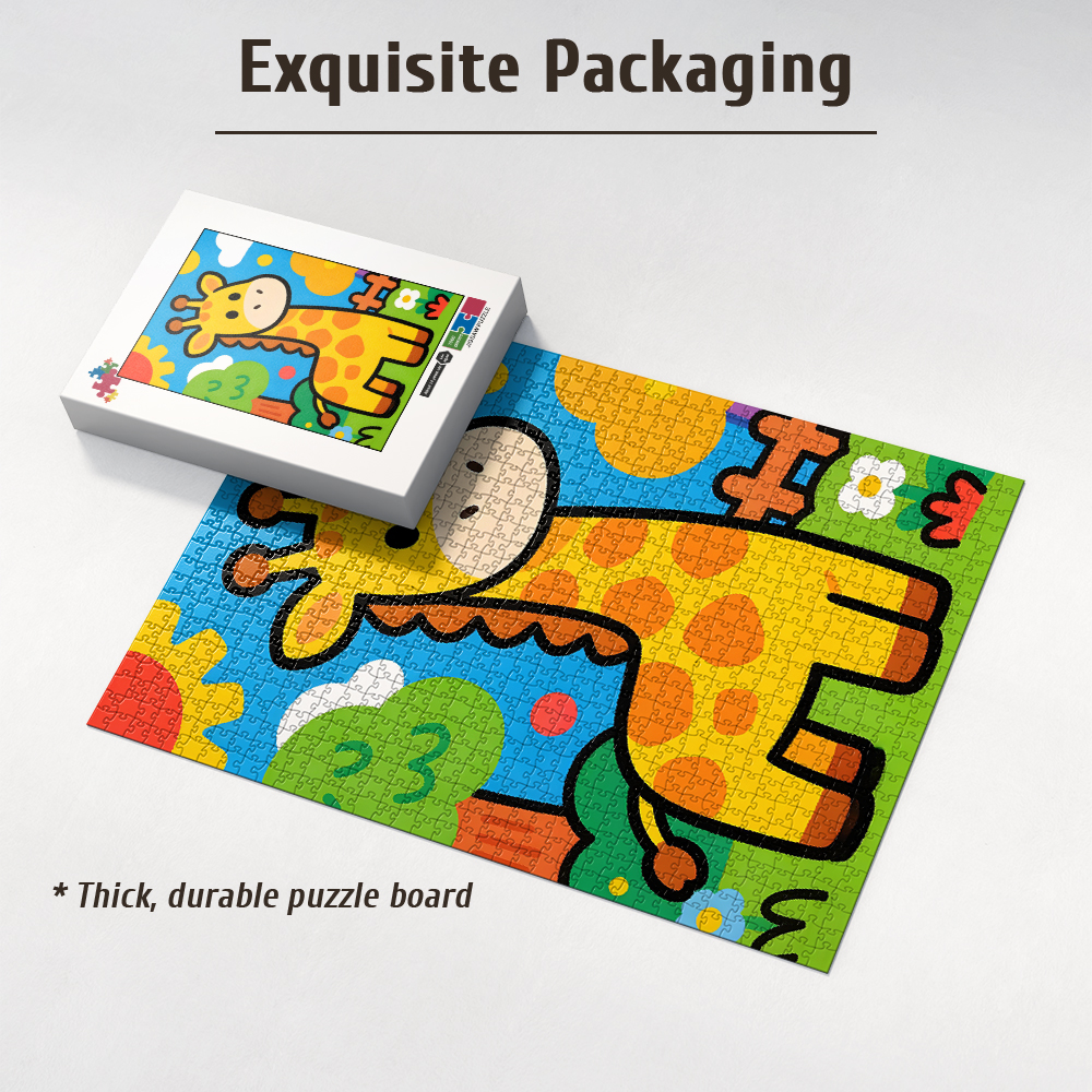Creative Cartoon Giraffe  Jigs - Party Games Board Game ulasan dan harga