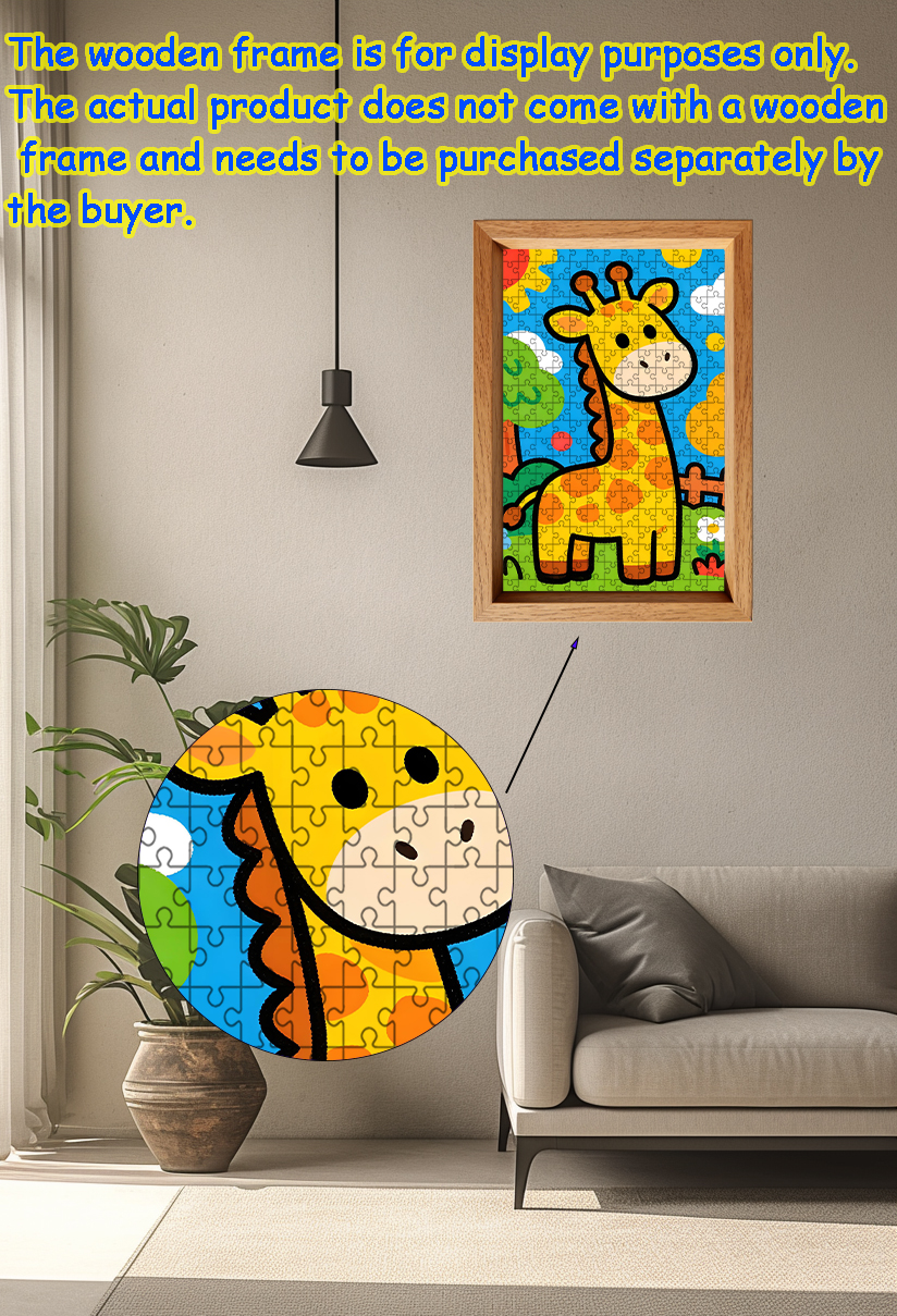 Creative Cartoon Giraffe  Jigs - Party Games Board Game ulasan dan harga