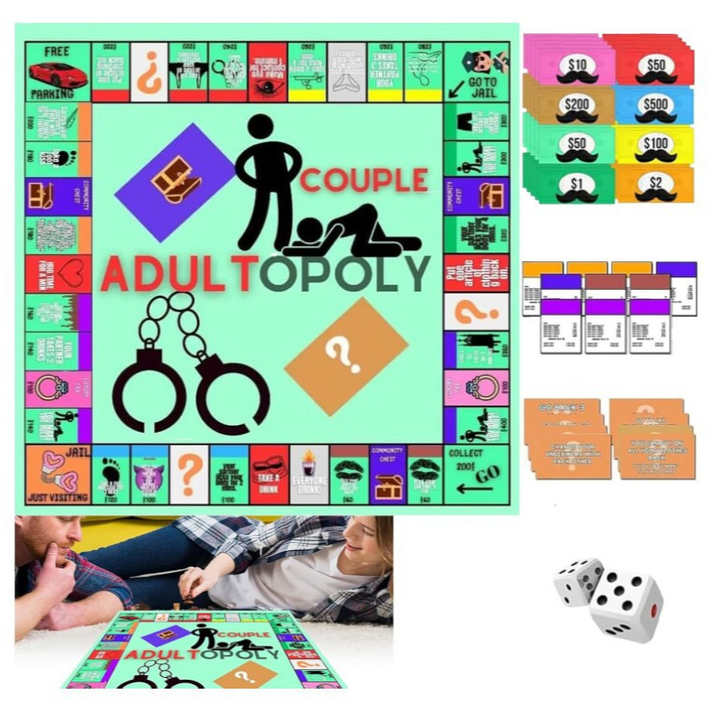 Couple Chessboard Monopolys Pa - Party Games Usa ulasan dan harga