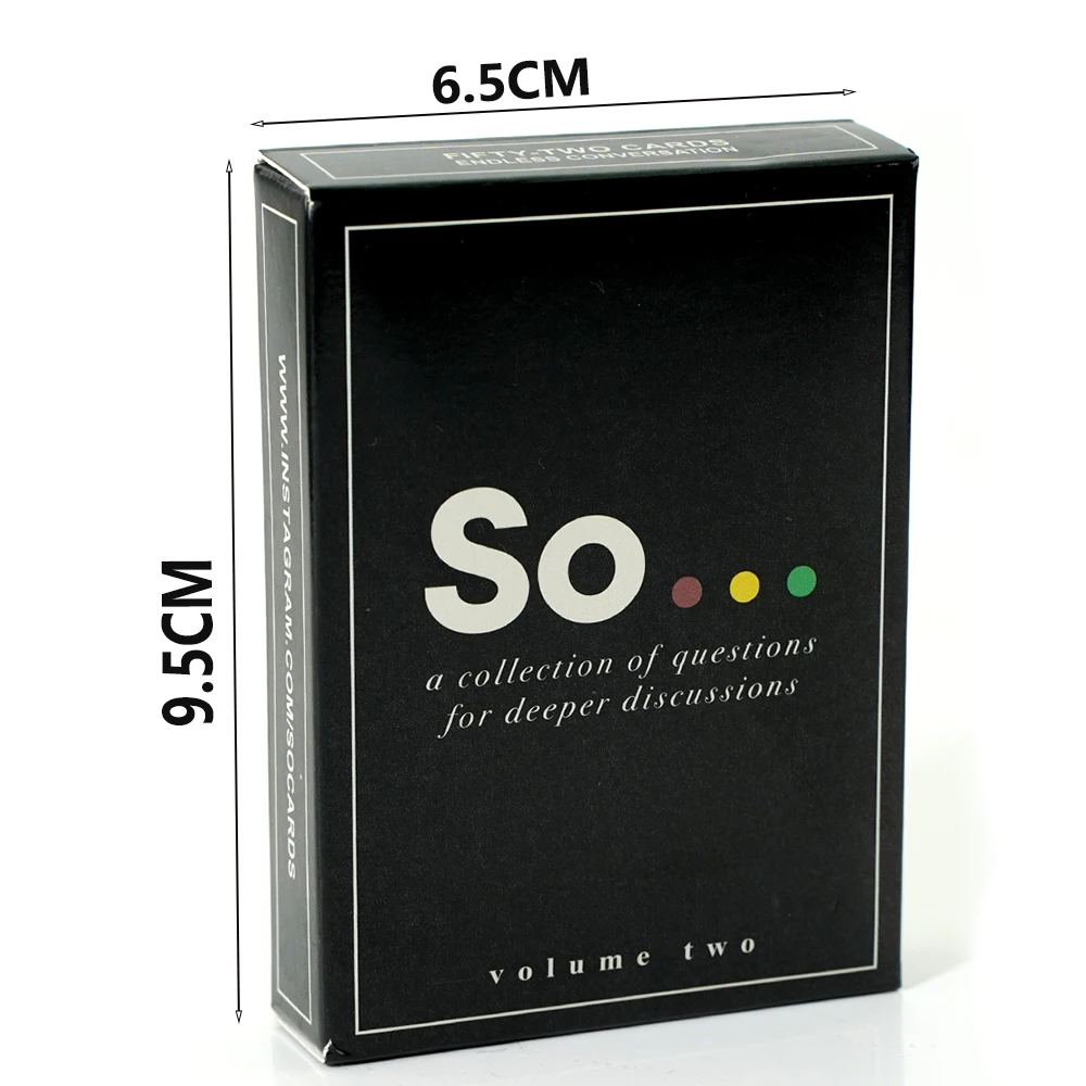 So Cards Conversation Starter  - Party Games Questions For Adults ulasan dan harga