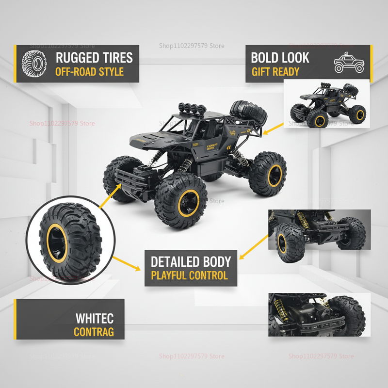 1:12 Scale All Terrain RC Cars - Party Games No Equipment ulasan dan harga