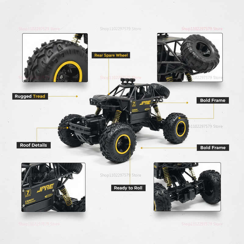 1:12 Scale All Terrain RC Cars - Party Games No Equipment ulasan dan harga
