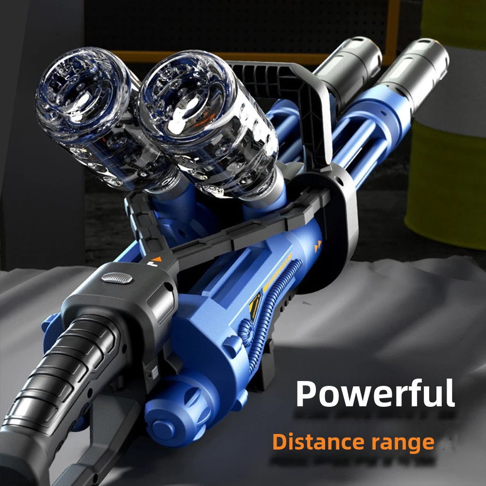 High-Speed Gatling Electric Ba - Party Games Kids Outdoor ulasan dan harga