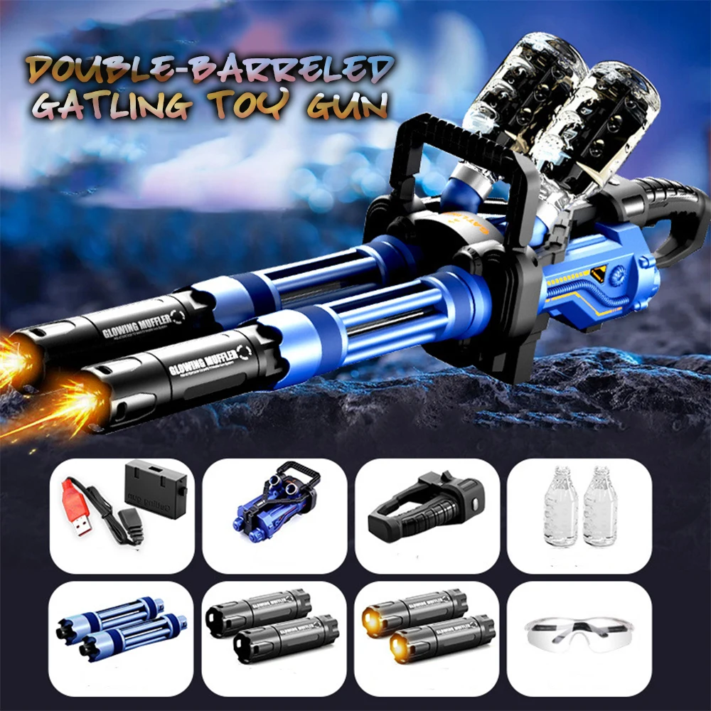 High-Speed Gatling Electric Ba - Party Games Kids Outdoor ulasan dan harga