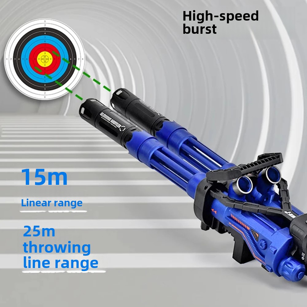 High-Speed Gatling Electric Ba - Party Games Kids Outdoor ulasan dan harga