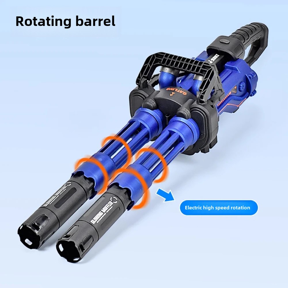 High-Speed Gatling Electric Ba - Party Games Kids Outdoor ulasan dan harga