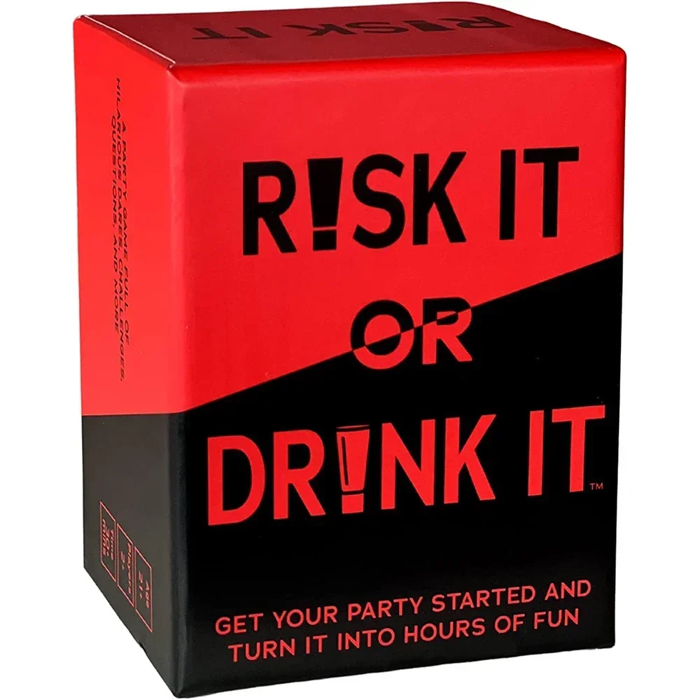 Risk It Or Drink It Fun Party  - Party Games Questions For Adults ulasan dan harga