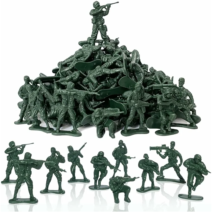 13/36/72pcs Mini Soldiers Mode - Party Games Indoor ulasan dan harga