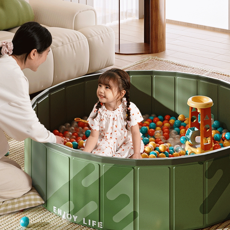 Large Foldable Ball Pit Play P - Party Games Kid Friendly ulasan dan harga