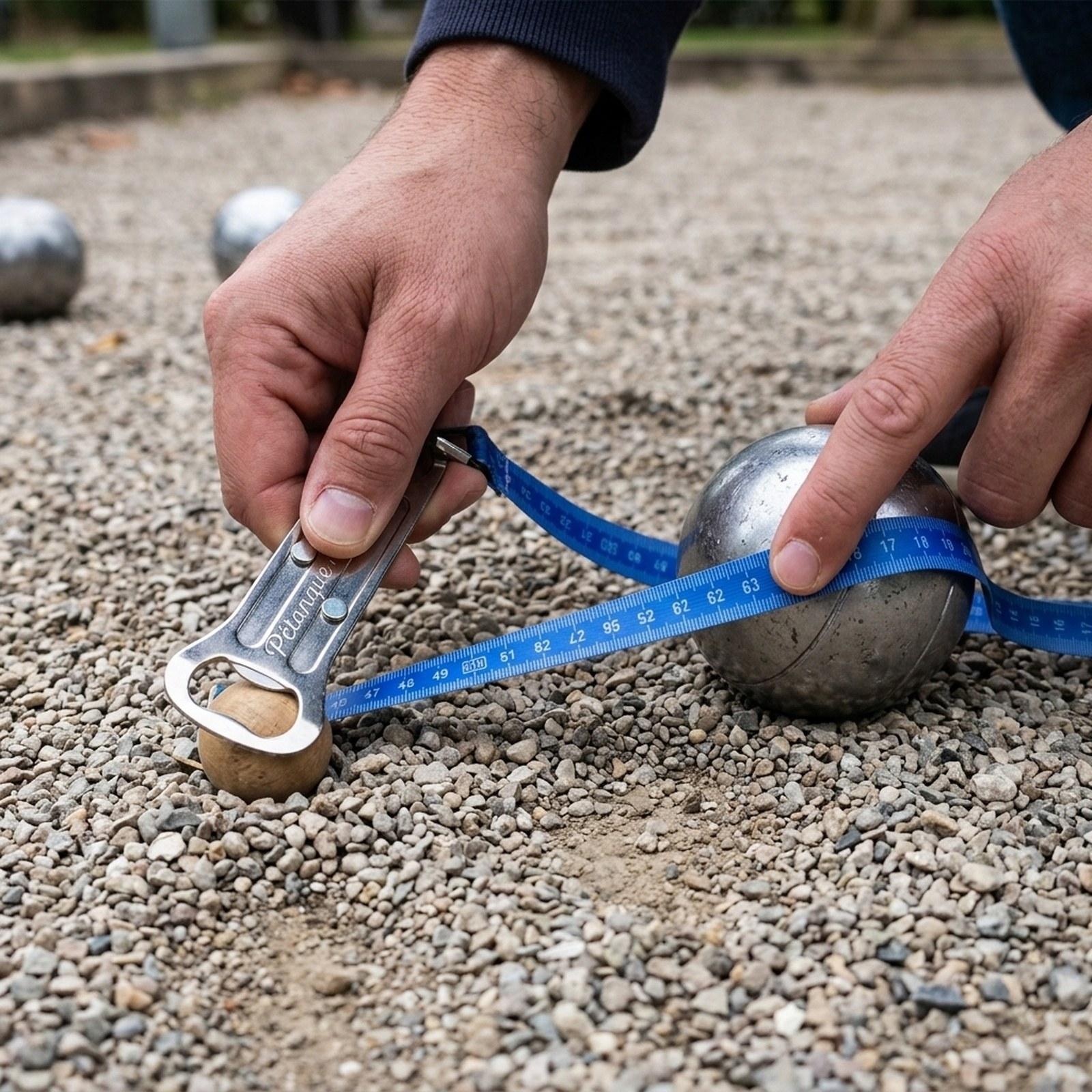 Bocce Ball Measuring Tool, wit - Bocce Ball Lawn ulasan dan harga