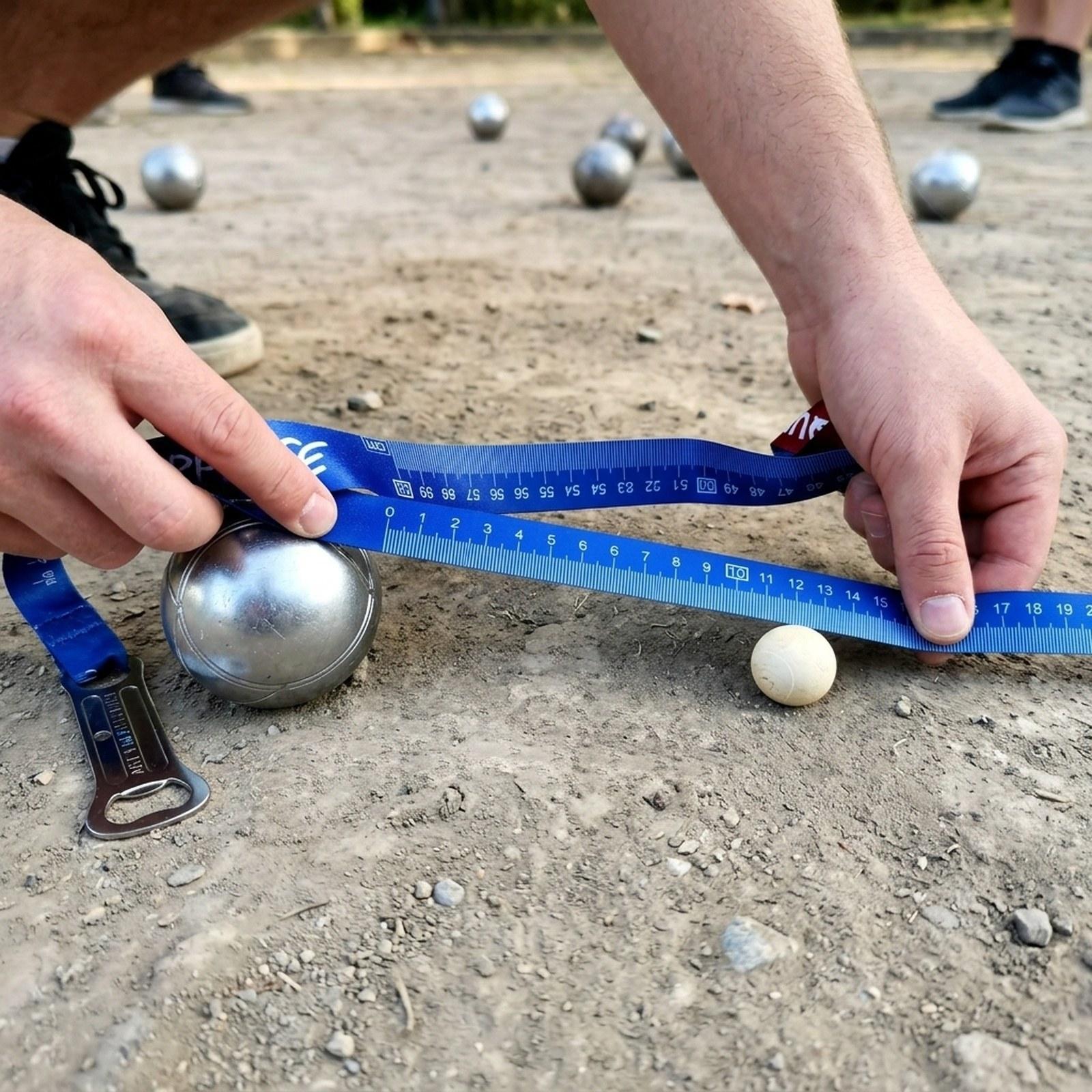 Bocce Ball Measuring Tool, wit - Bocce Ball Lawn ulasan dan harga