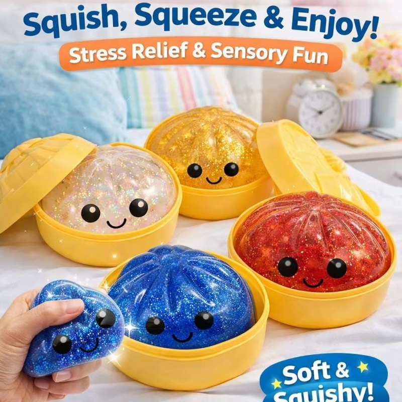 1Pc Kawaii Steamed Bun Stress  - Party Games Steam Free ulasan dan harga