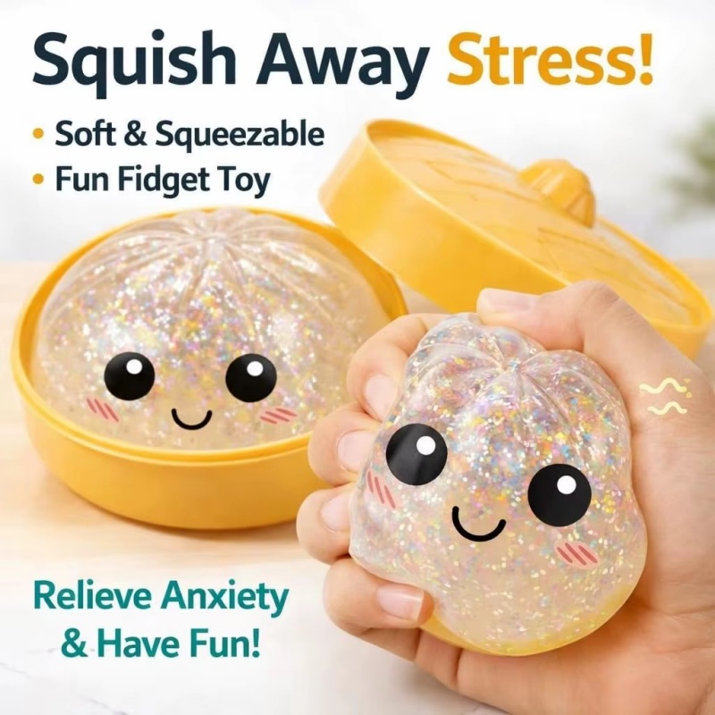 1Pc Kawaii Steamed Bun Stress  - Party Games Steam Free ulasan dan harga
