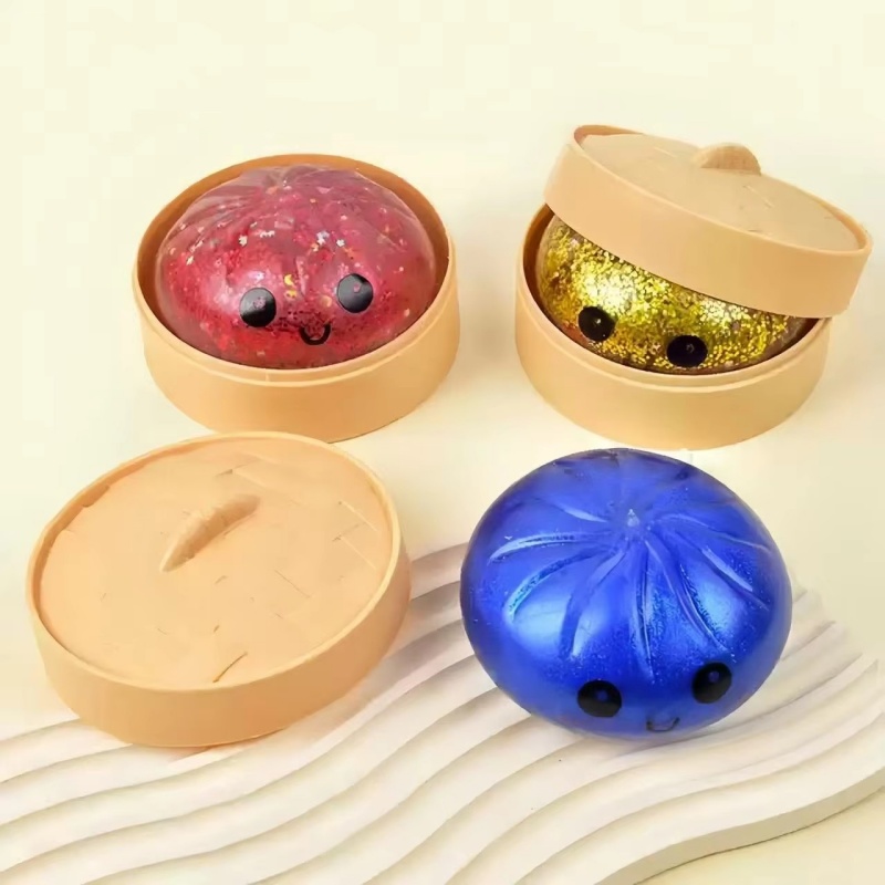 1Pc Kawaii Steamed Bun Stress  - Party Games Steam Free ulasan dan harga