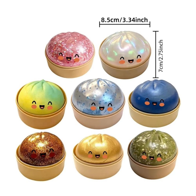 1Pc Kawaii Steamed Bun Stress  - Party Games Steam Free ulasan dan harga