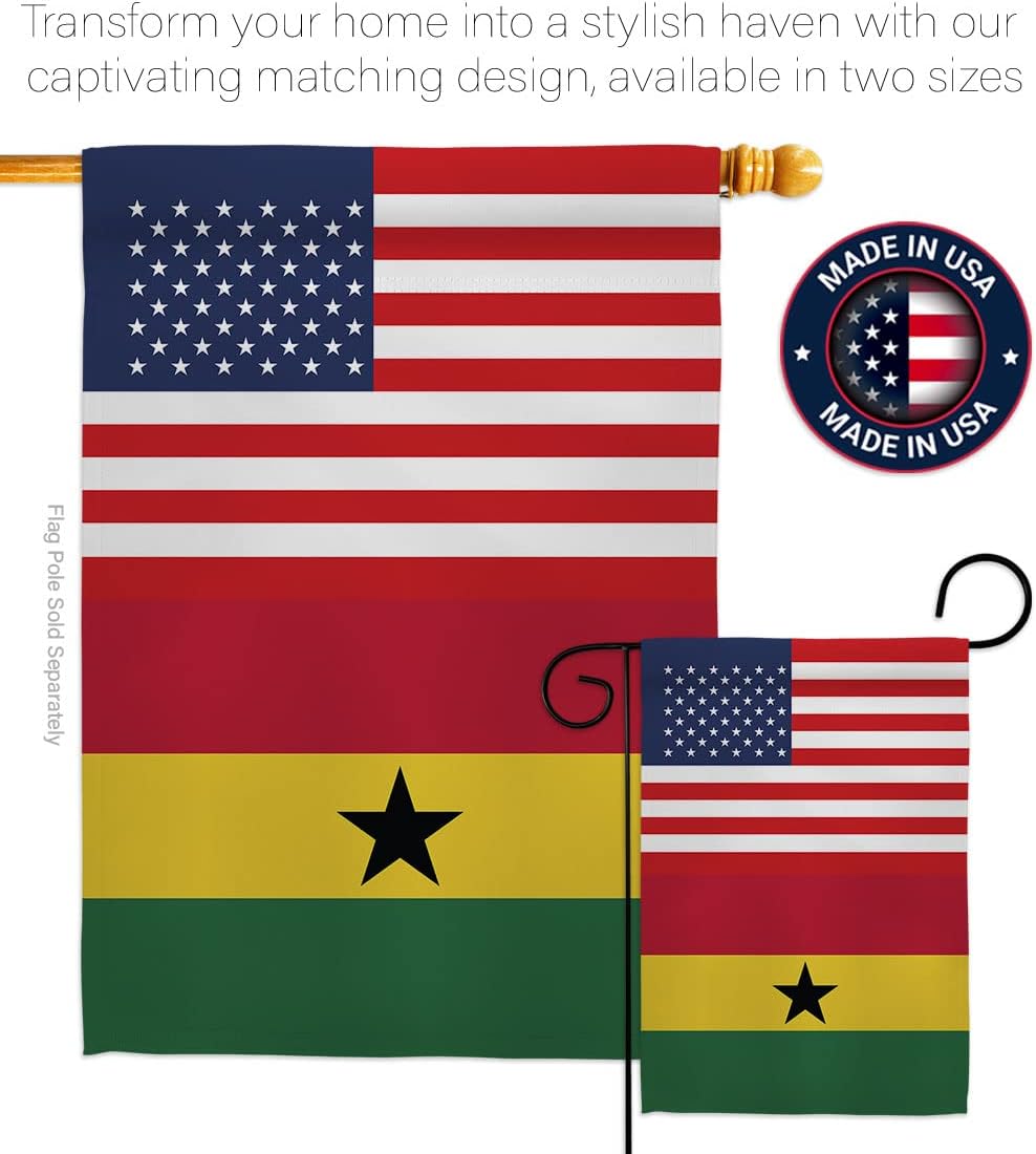 Friendship Flag Banner for Gha - Party Games Usa ulasan dan harga