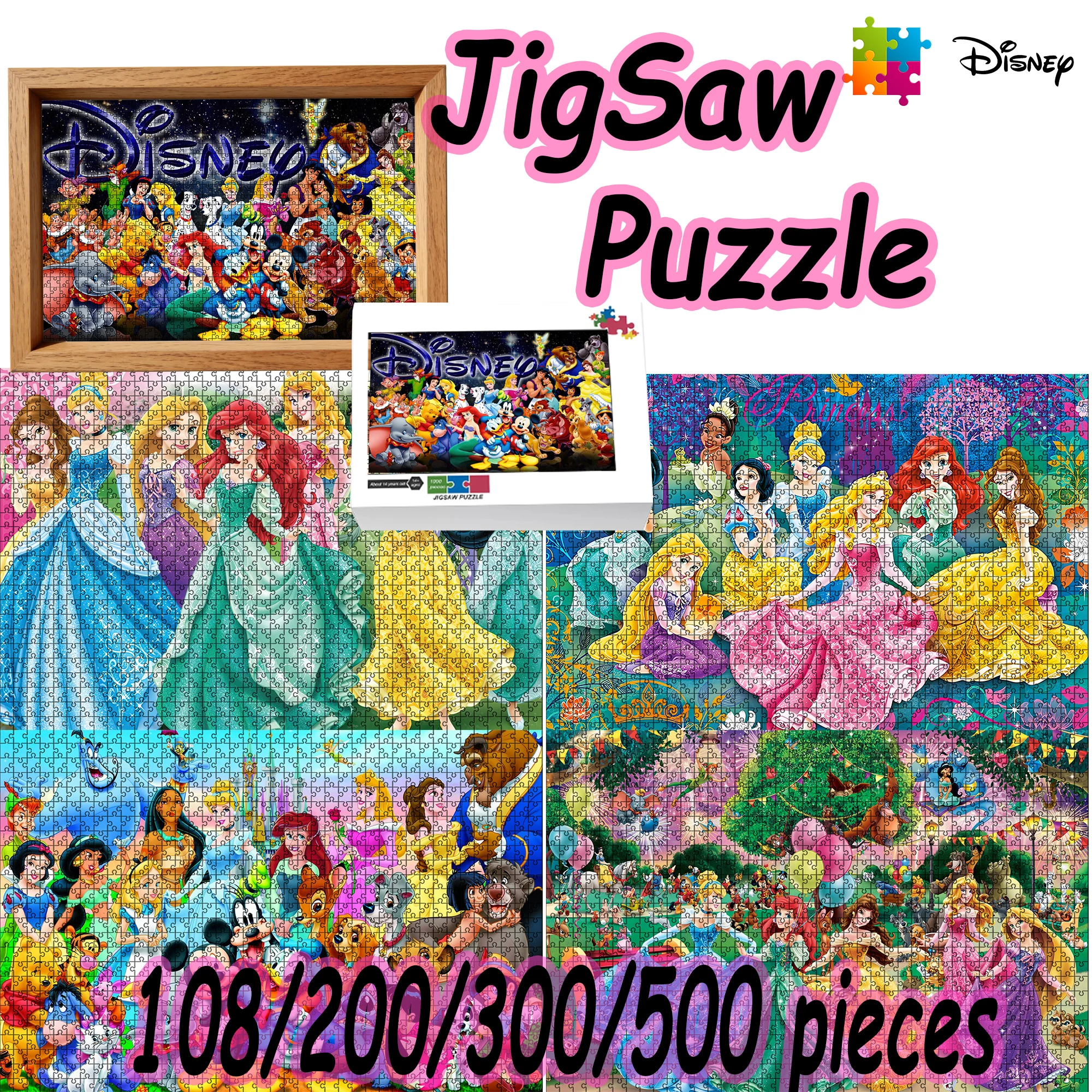 Disney Princess Puzzle 108/200 - Party Games Board Game ulasan dan harga