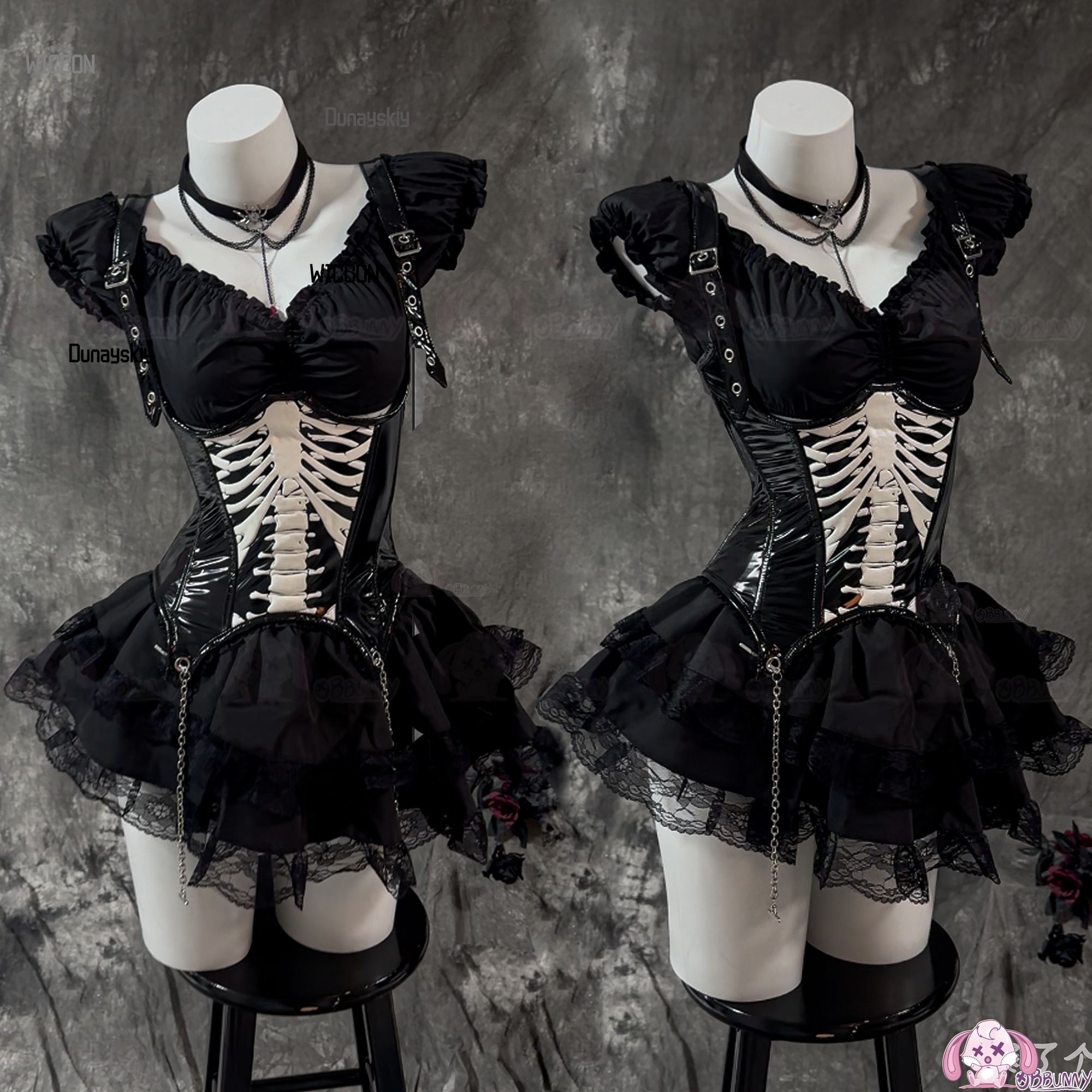 Halloween Gothic Skull Cosplay - Party Games Steam Free ulasan dan harga
