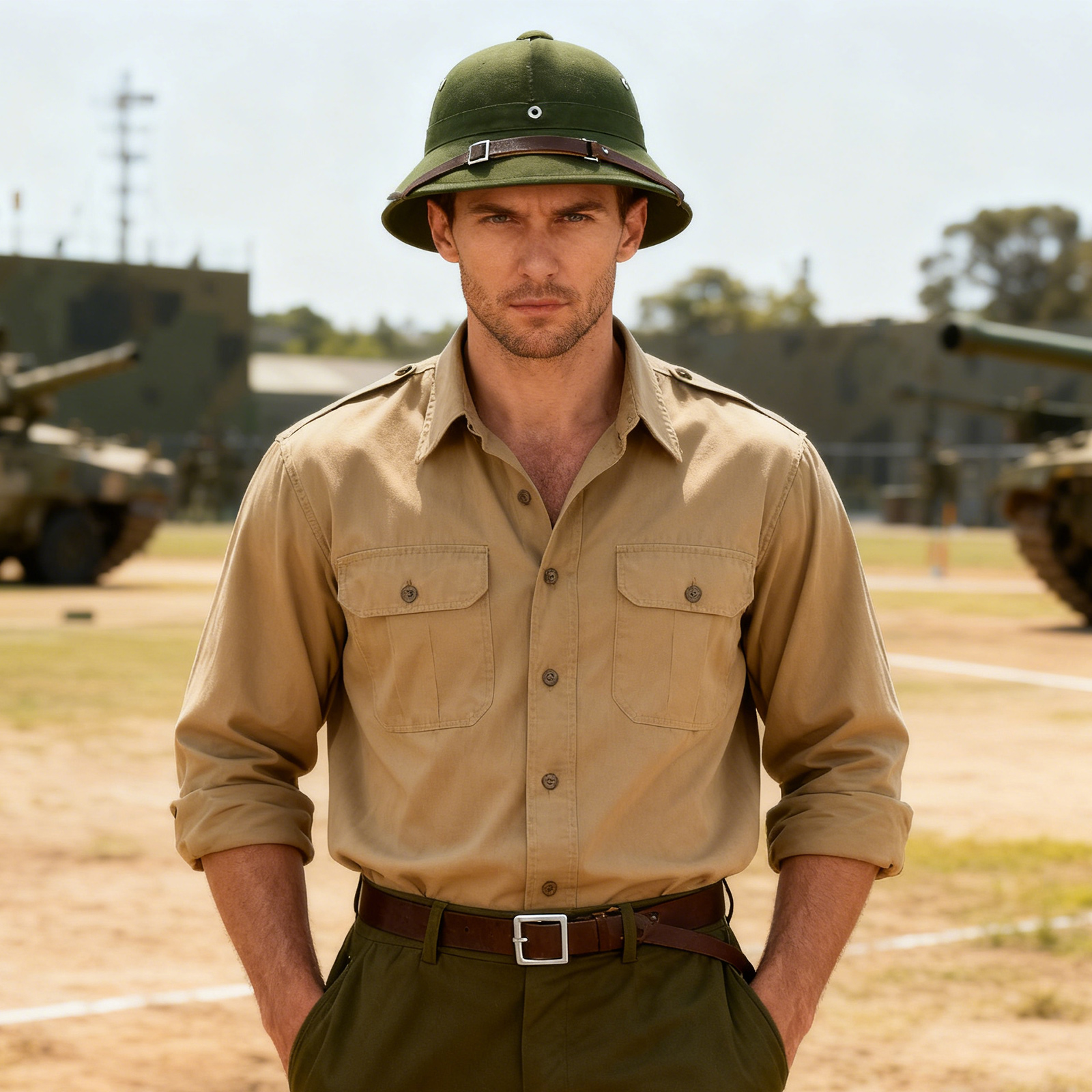 Vietnam Military Hat Cap Outdo - Party Games No Equipment ulasan dan harga