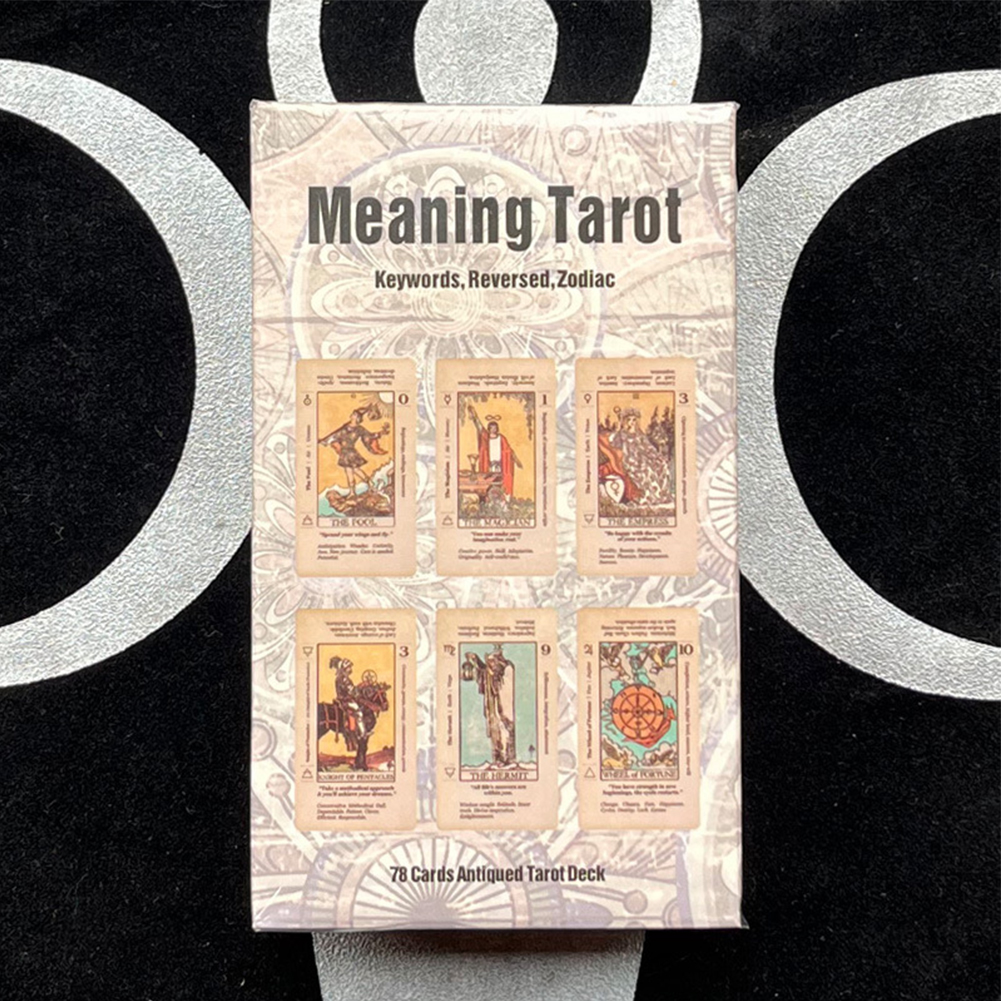 78pcs Meaning Tarot Cards Fami - Party Games Meaning ulasan dan harga