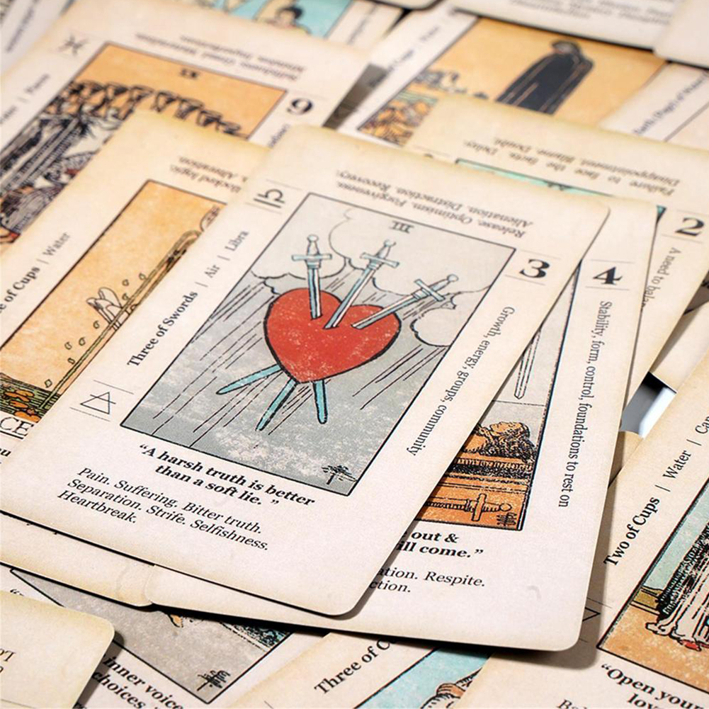 78pcs Meaning Tarot Cards Fami - Party Games Meaning ulasan dan harga