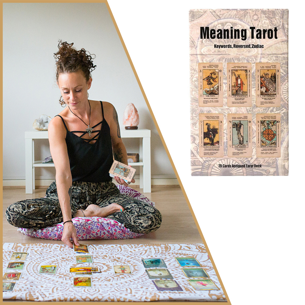 78pcs Meaning Tarot Cards Fami - Party Games Meaning ulasan dan harga