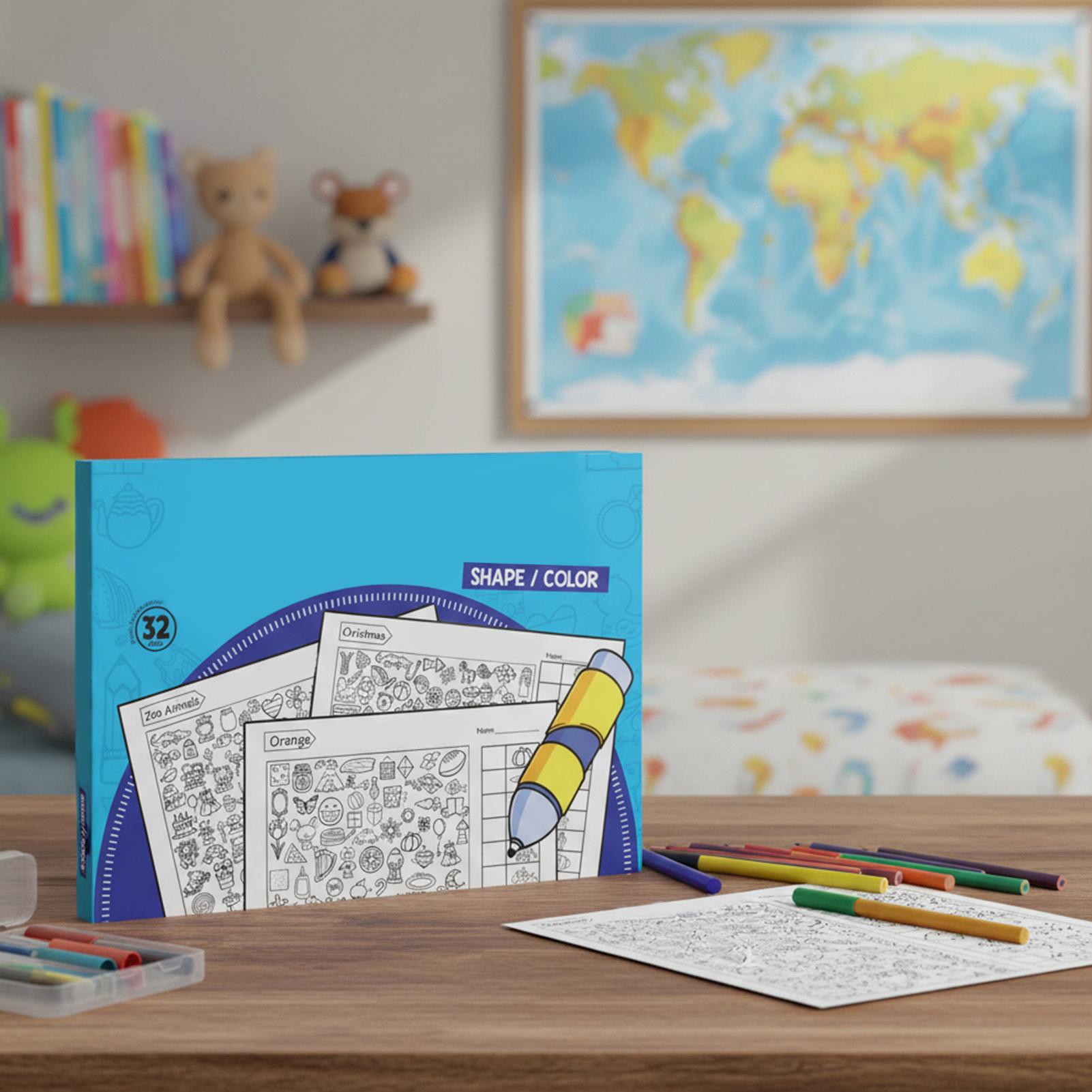 Preschool Activity Book With M - Party Games Kid Friendly ulasan dan harga
