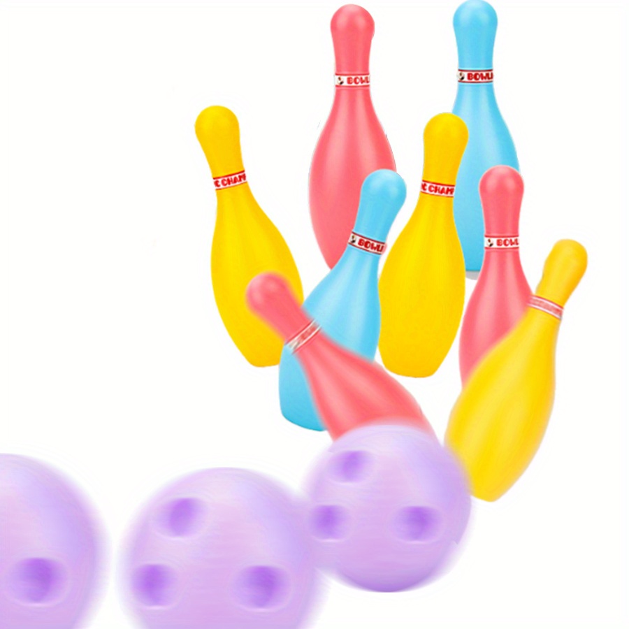 12Pcs/Set Portable Bowling Set - Party Games Adults Indoor ulasan dan harga