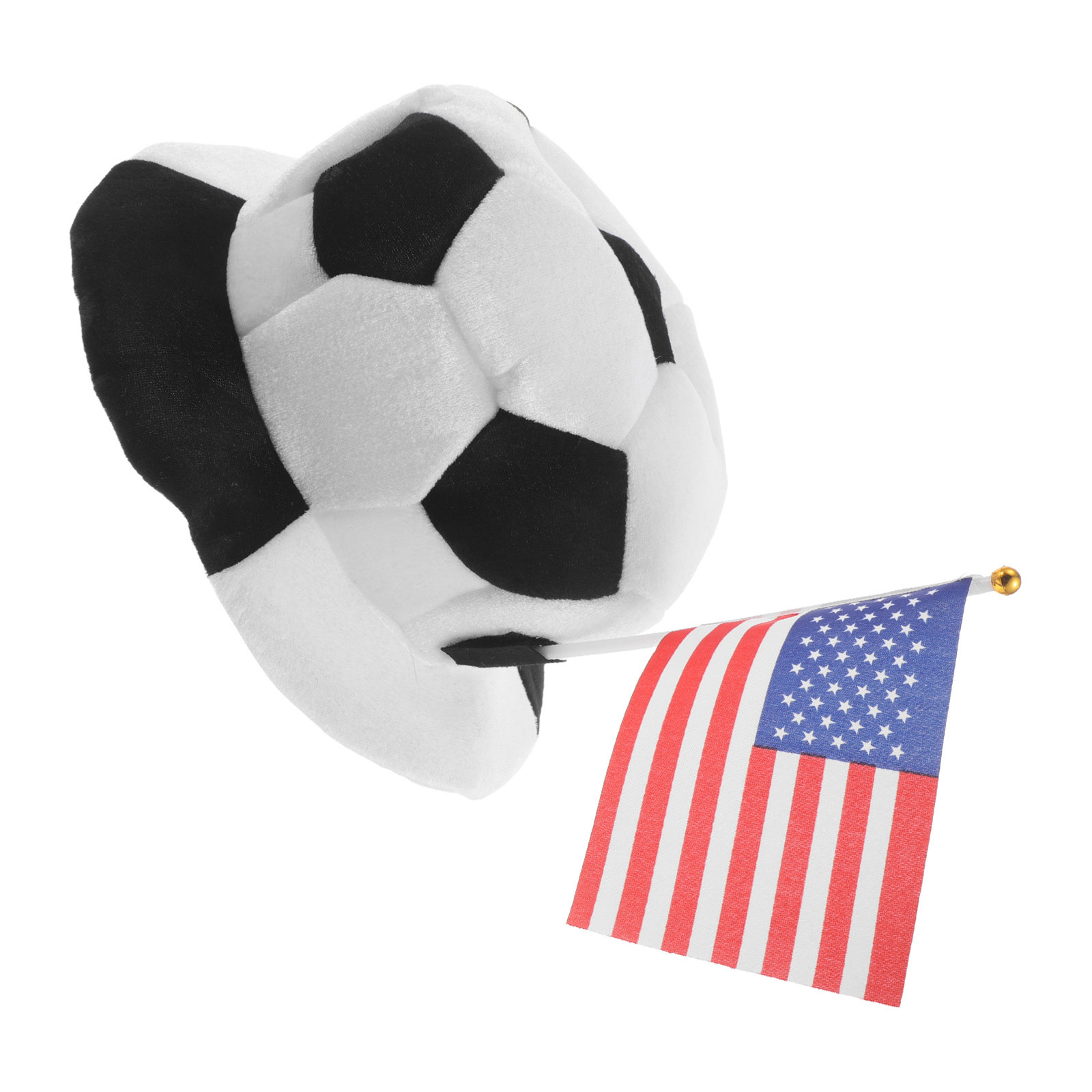 Usa Flag Soccer Party Hat Foot - Party Games Usa ulasan dan harga