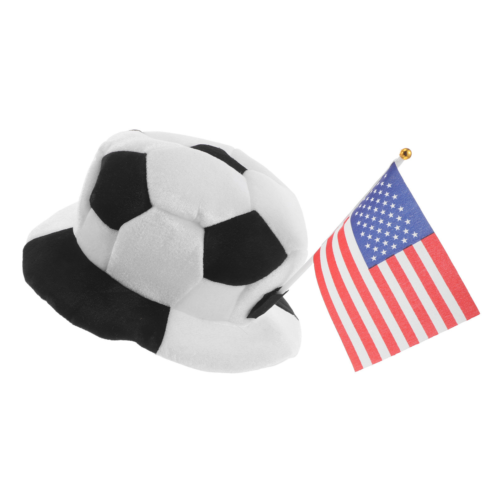 Usa Flag Soccer Party Hat Foot - Party Games Usa ulasan dan harga
