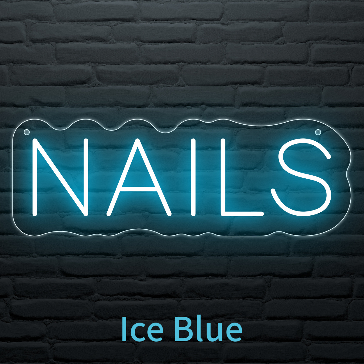 Nails LED Neon Light Sign, Pre - Party Games Graduation Ideas ulasan dan harga