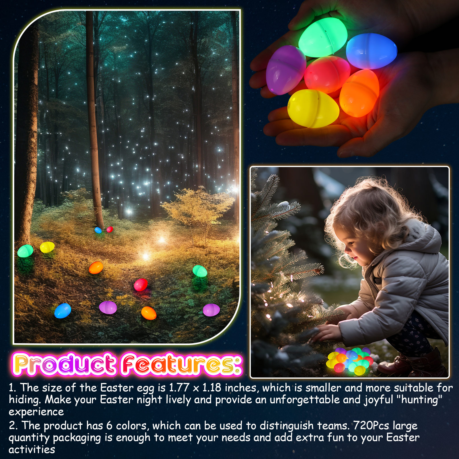 100-300Set Easter Eggs with Mi - Party Games Usa ulasan dan harga