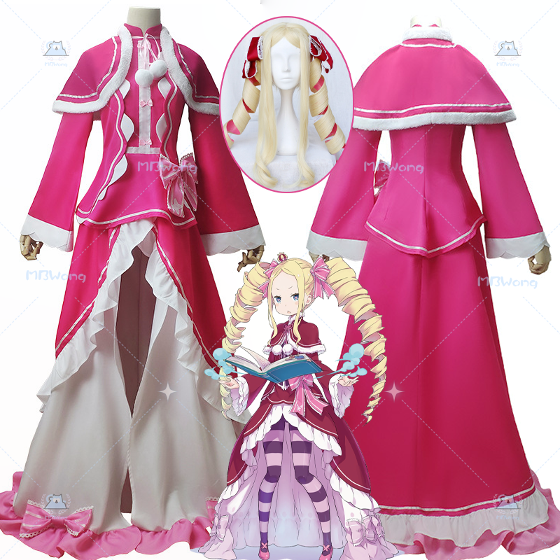 Anime Re Zero Beatrice Cosplay - Party Games For Adults ulasan dan harga