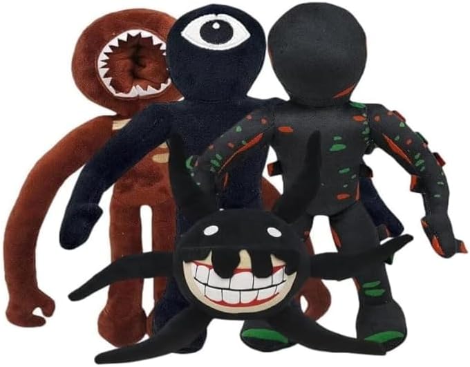 4PC Doors Plush Toys, Monster  - Party Games Adults Indoor ulasan dan harga