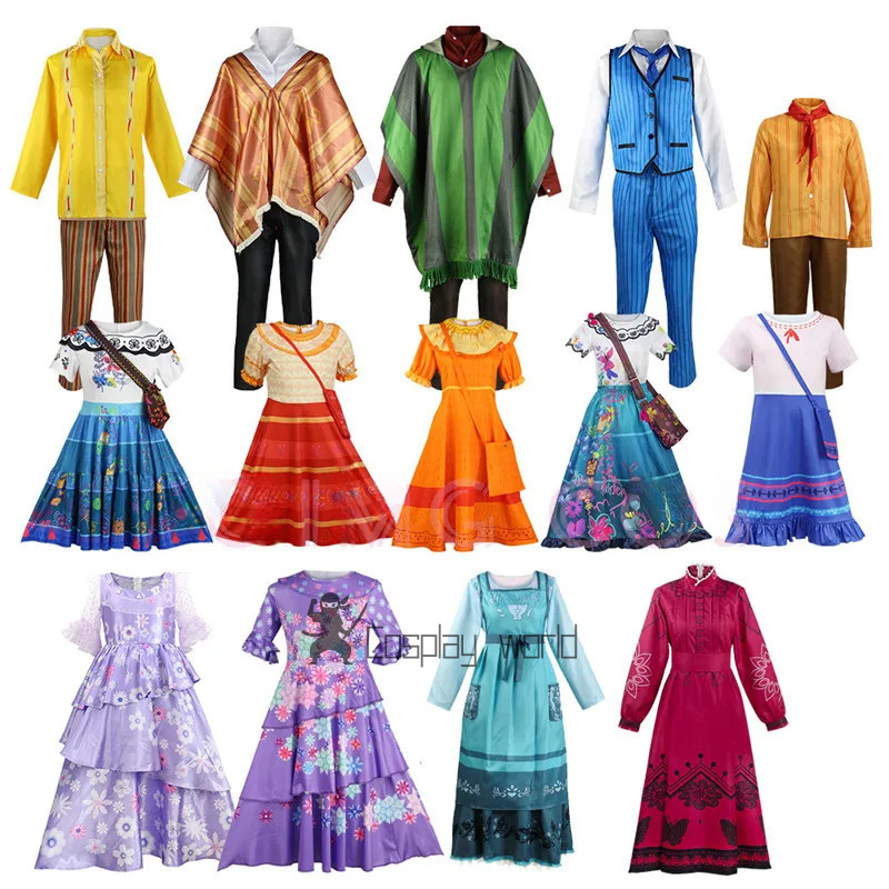 Encanto Cosplay Costume Adult  - Party Games For Adults ulasan dan harga