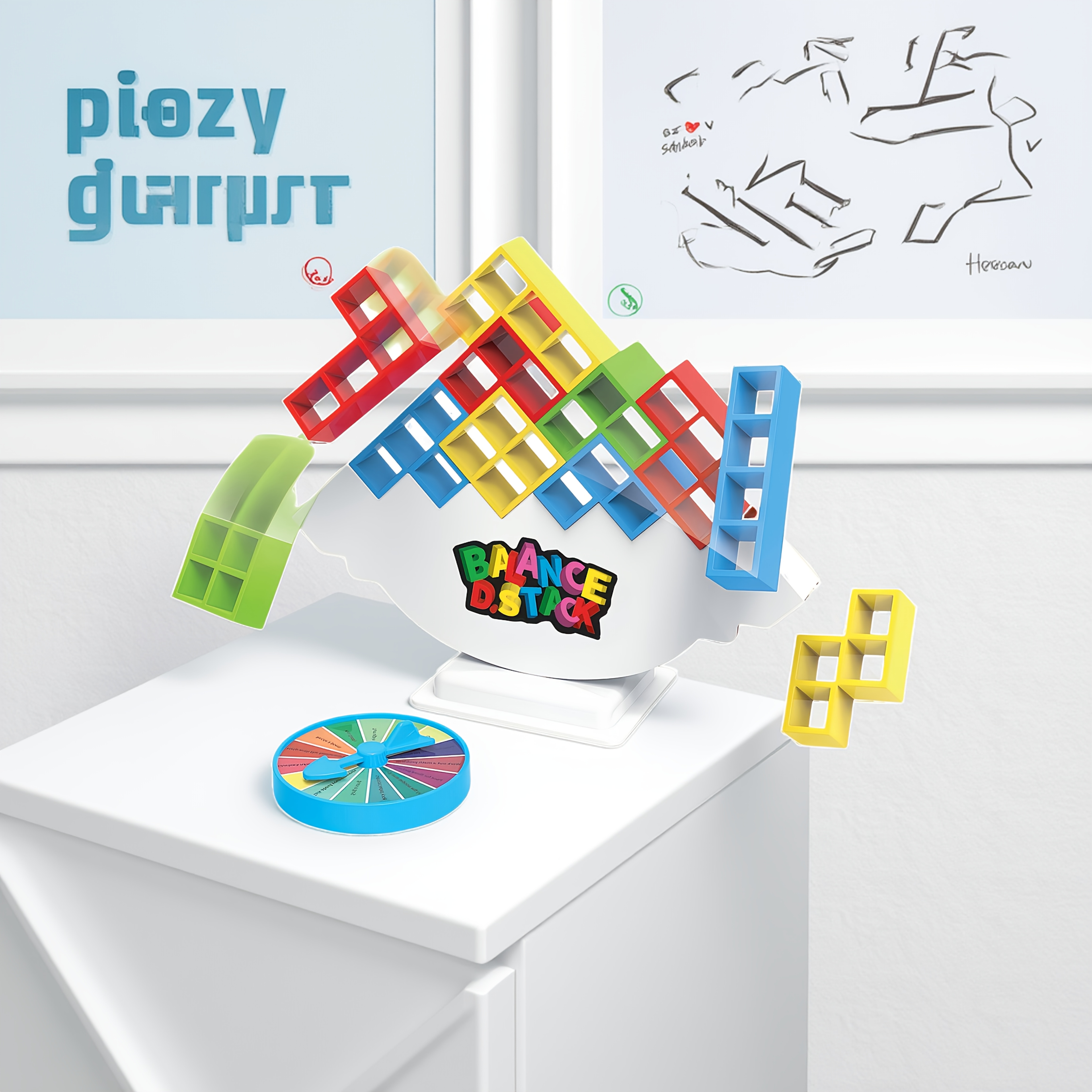Interactive Balance Block Game - Party Games Indoor ulasan dan harga