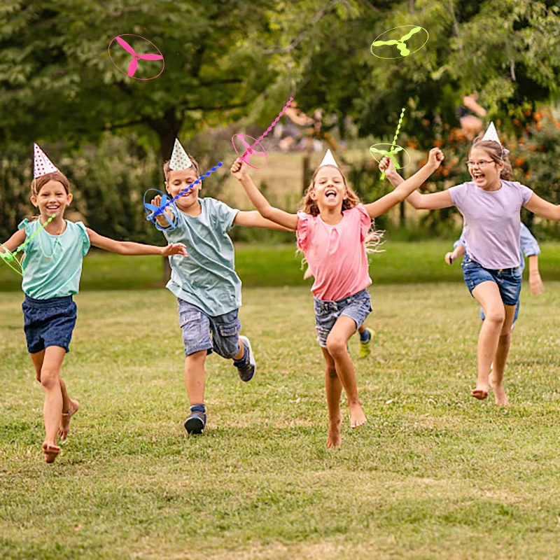Kids Flying Spiral Top Toy, Pu - Party Games Kids Outdoor ulasan dan harga