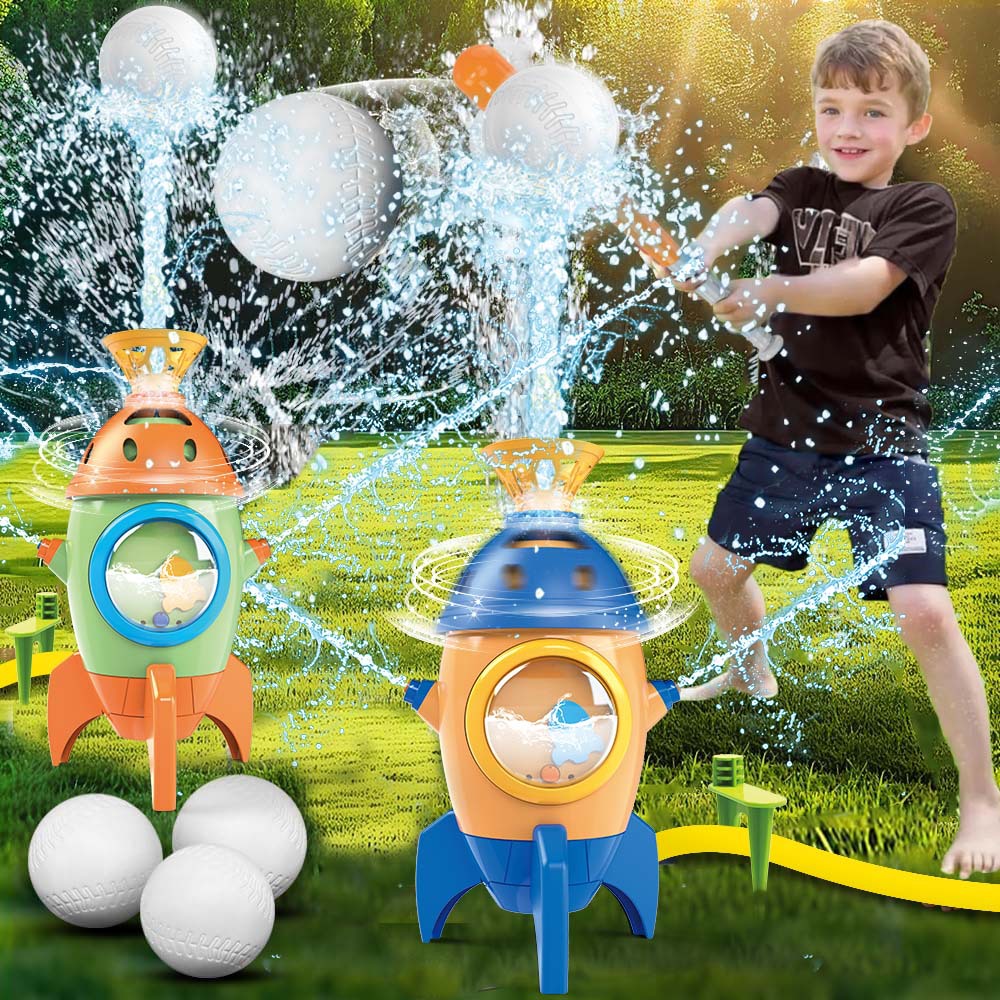 2 In1 Rotation Baseball Water  - Party Games No Equipment ulasan dan harga