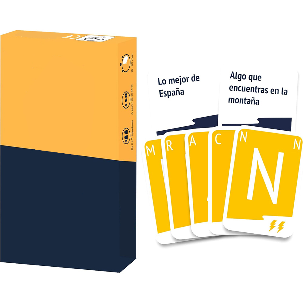 Fast Word Card Game Speed Thin - Party Games Indoor ulasan dan harga