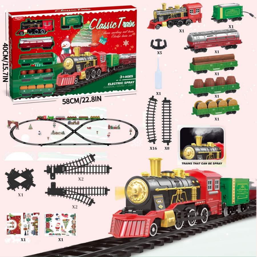 Kids Electric Steam Alloy Trai - Party Games Steam Free ulasan dan harga