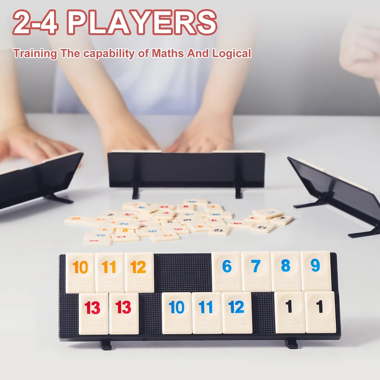 Rummy Cube Game with 4 Racks,R - Party Games Steam Free ulasan dan harga