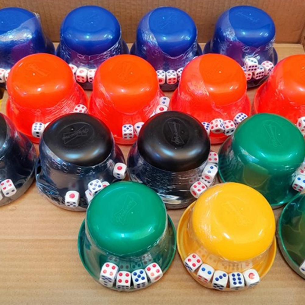 2 Sets 8.5cm Dice Cup With Bas - Party Games No Equipment ulasan dan harga