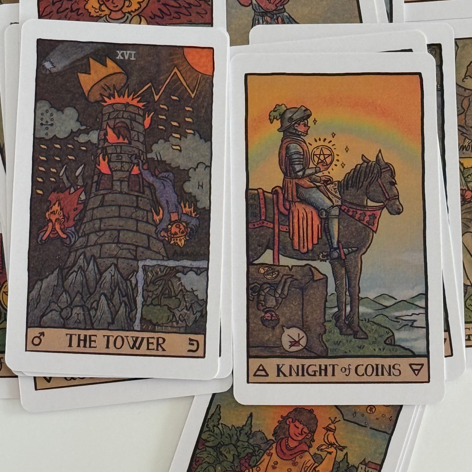 Akashic Eye Tarot Cards Deck 7 - Party Games Indoor ulasan dan harga